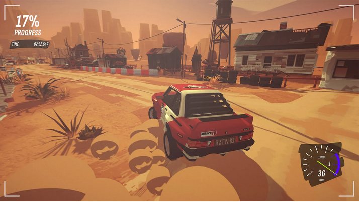 گرافیک بازی drive rally