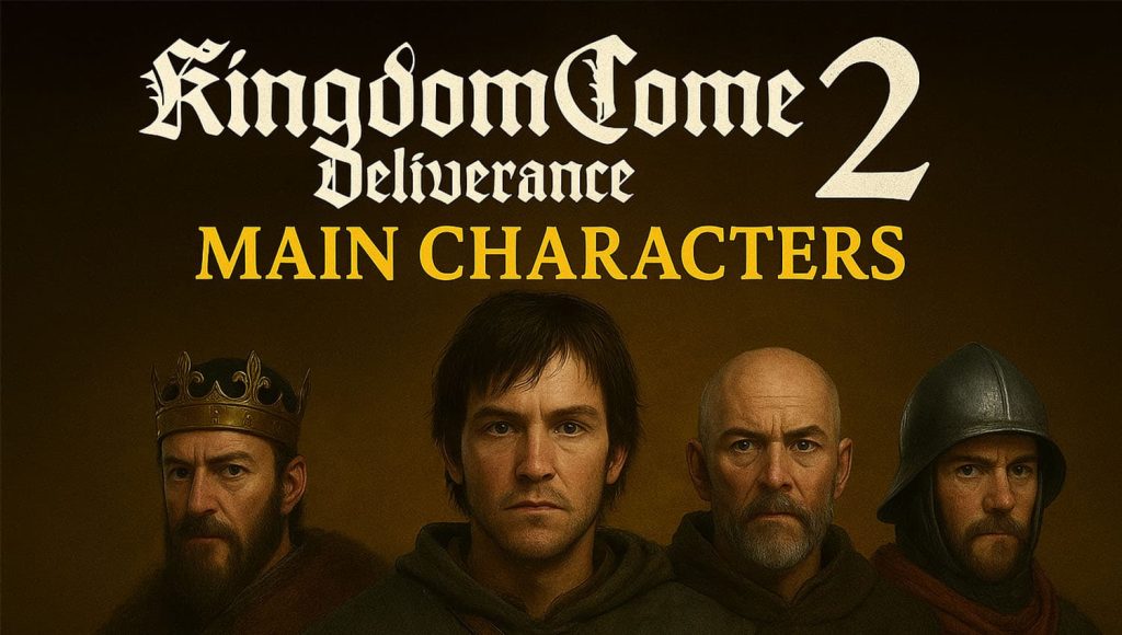 معرفی شخصیت های اصلی, در بازی Kingdom Come: Deliverance 2